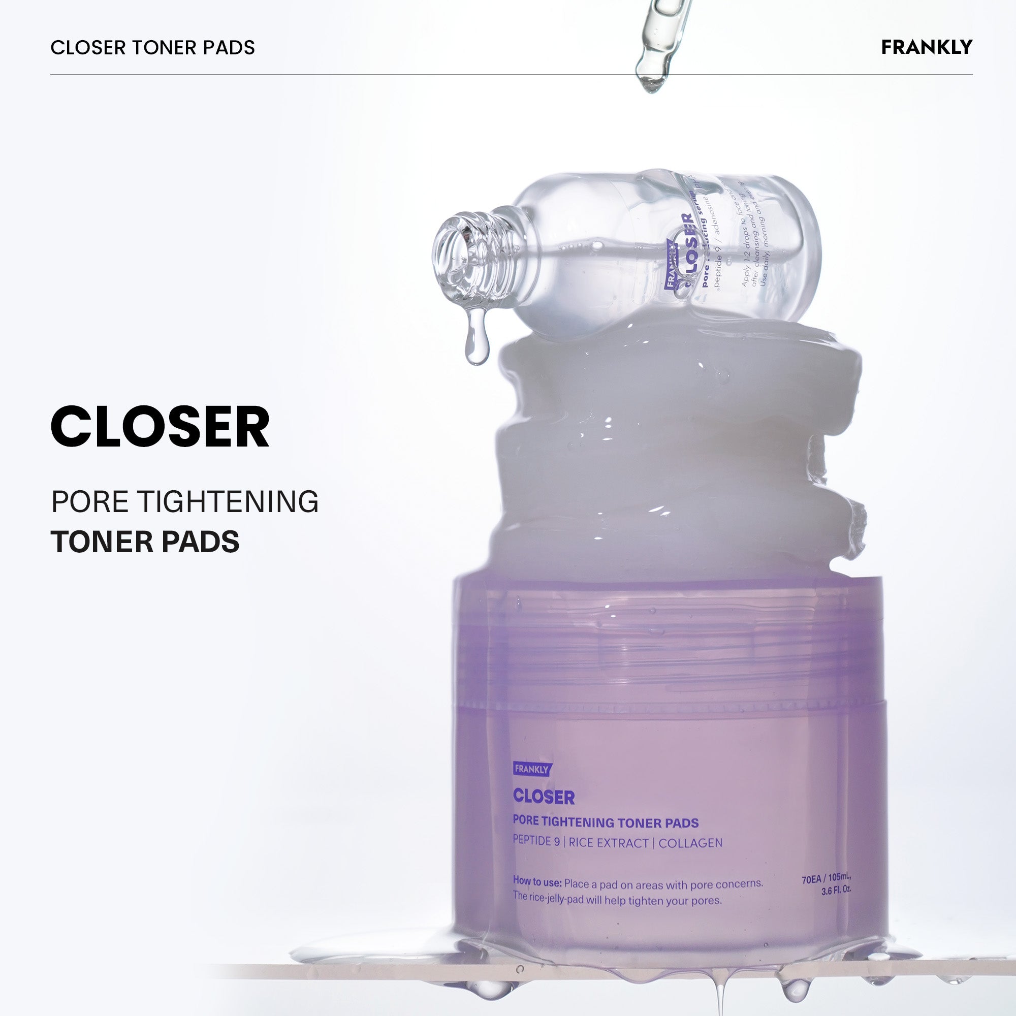 Closer Rice Jelly Toner Pads – FRANKLY